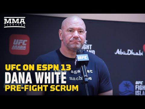 Dana White UFC on ESPN 13 Pre-Fight Media Scrum – MMA Fighting