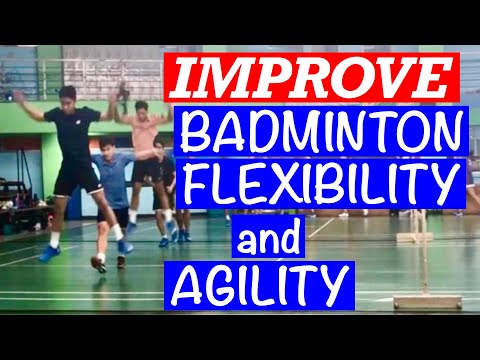 IMPROVE BADMINTON FLEXIBILITY AND AGILITY- A routine of Jogging with Exercises #badmintontraining