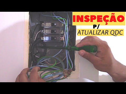 INSPEÇÃO ELÉTRICA P/ ATUALIZAR QDC -(casa atleta MMA )