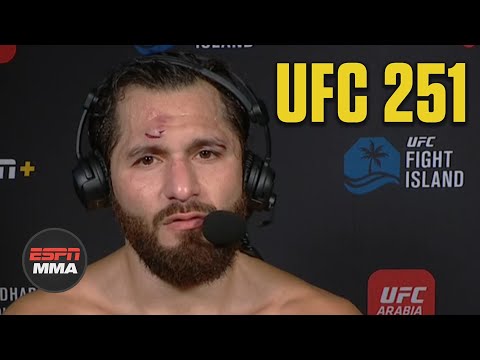 Jorge Masvidal: Kamaru Usman fought a 'beautiful' fight | UFC 251 Post Show | ESPN MMA