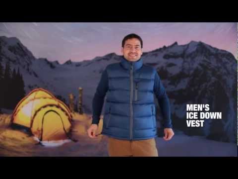 Men's Ice Down Vest: Eastern Mountain Sports