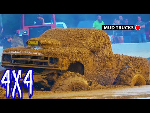 Mud Trucks at The Buck Motorsports Mud Bog 6-29-2019