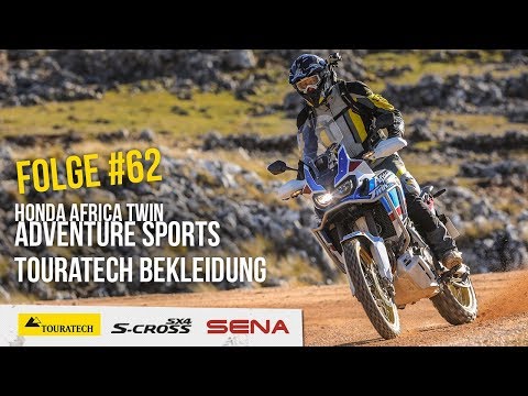 Test Honda Africa Twin Adventure Sports, Motorradausrüstung Touratech – Motorradreise.TV Folge #62