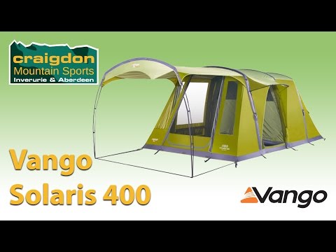 Vango Solaris 400 – 2017 – Craigdon Mountain Sports