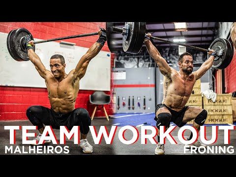 Can YOU Beat US? // FRONING & MALHEIROS Full CrossFit Workout