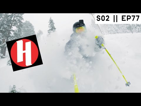 deep POWDER skiing at HEAVENLY!! || tahoe superstorm