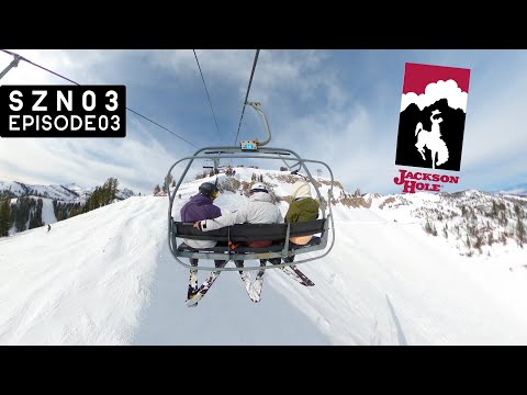 skiing at JACKSON HOLE in 2022! || vanlife wyoming