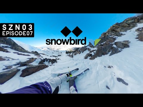 skiing the CIRQUE at SNOWBIRD!! || vanlife utah